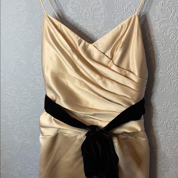 Vera Wang Dresses & Skirts - Vera Wang champagne satin dress